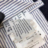 モンクレールガムブルー MONCLER GAMME BLEU GIACCA ブレザーダウンジャケット A23913002100 ネイビー ウール メンズ ダウンジャケット