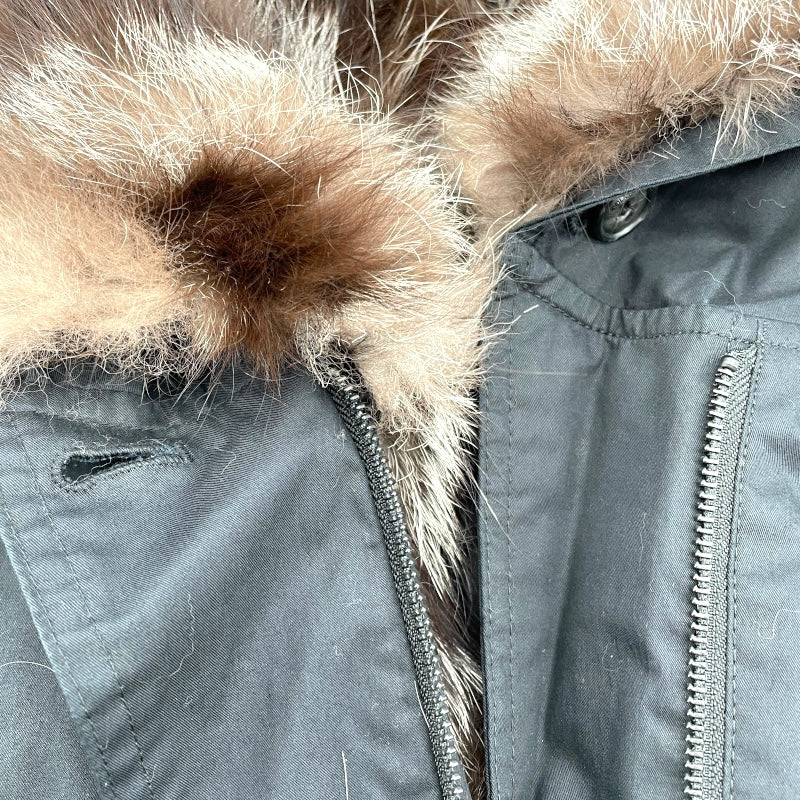 ウールリッチ WOOLRICH ファーライナーダウンコート WWCPS2631 ブラック コットン レディース ダウンジャケット