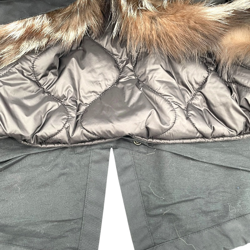 ウールリッチ WOOLRICH ファーライナーダウンコート WWCPS2631 ブラック コットン レディース ダウンジャケット