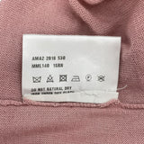 ミュウミュウ miu miu Love刺繡ニットカットソー MML140 ピンク ウール レディース カットソー