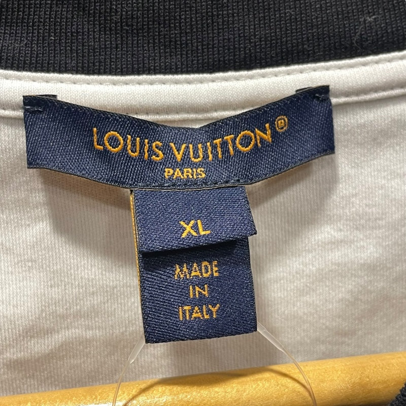 ルイ・ヴィトン LOUIS VUITTON スノーフレークプリントTシャツ 1AC1JU ホワイト コットン レディース 半袖Ｔシャツ