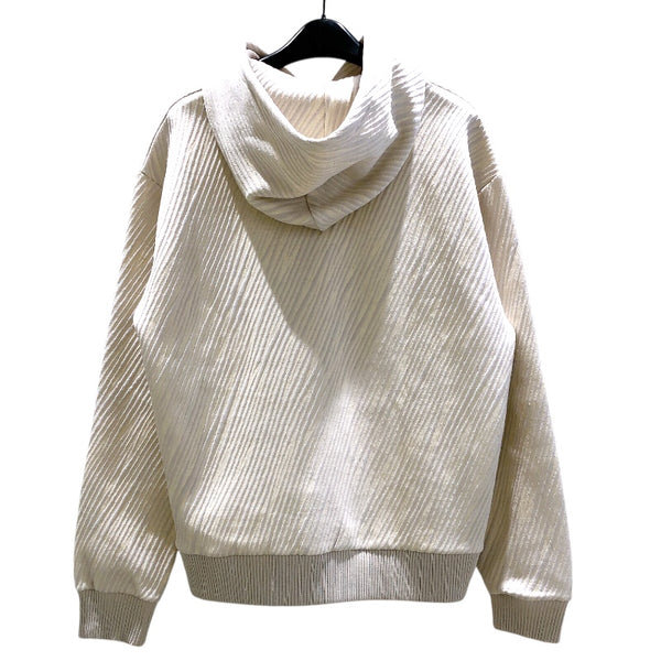 ルイ・ヴィトン LOUIS VUITTON LVエピジャガードパーカー 25SS 1AFXU0 アイボリー コットン メンズ パーカー
