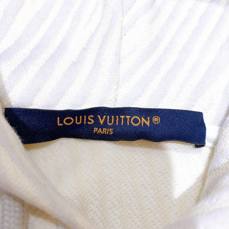 ルイ・ヴィトン LOUIS VUITTON LVエピジャガードパーカー 25SS 1AFXU0 アイボリー コットン メンズ パーカー