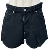 ディースクエアード DSQUARED DSQUARED2 デニムショートパンツ S75MU0435 S30811 ブラック コットン レディース ショートパンツ