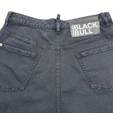 ディースクエアード DSQUARED DSQUARED2 デニムショートパンツ S75MU0435 S30811 ブラック コットン レディース ショートパンツ