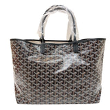 ゴヤール GOYARD サンルイPM ゴヤールディンキャンバス ユニセックス トートバッグ　ブラック