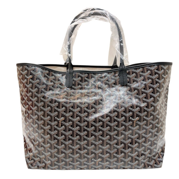 ゴヤール GOYARD サンルイPM ゴヤールディンキャンバス ユニセックス トートバッグ　ブラック