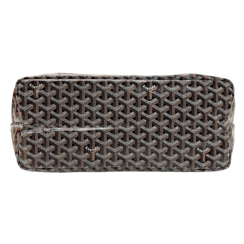 ゴヤール GOYARD サンルイPM ゴヤールディンキャンバス ユニセックス トートバッグ　ブラック