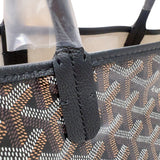 ゴヤール GOYARD サンルイPM ゴヤールディンキャンバス ユニセックス トートバッグ　ブラック