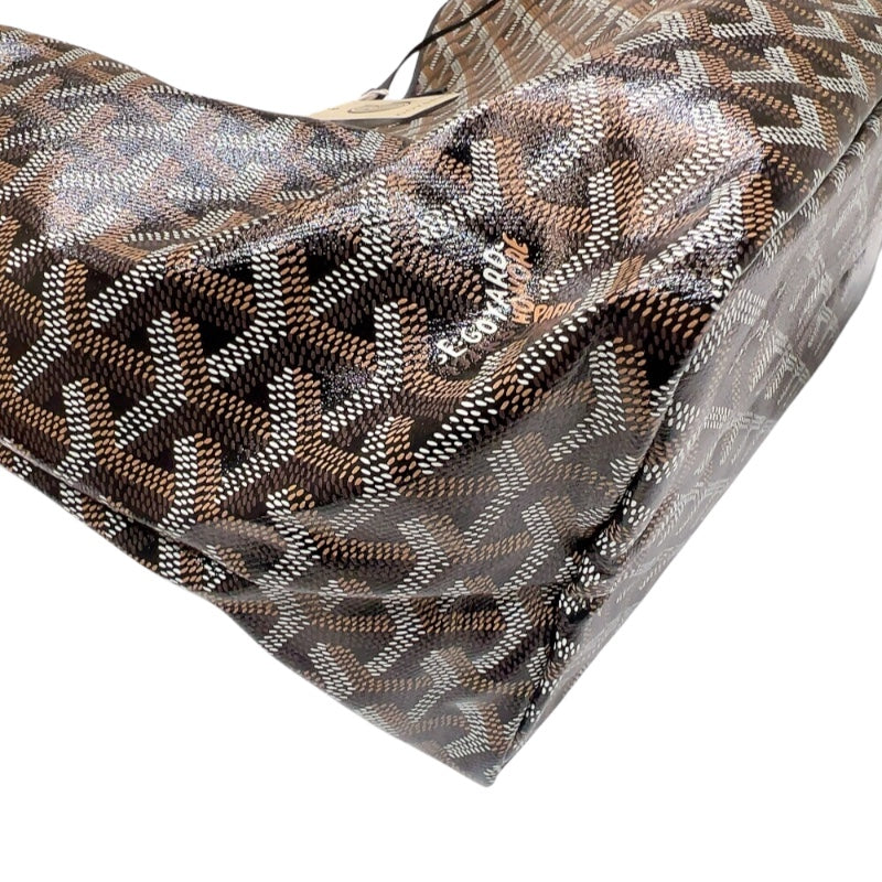 ゴヤール GOYARD サンルイPM ゴヤールディンキャンバス ユニセックス トートバッグ　ブラック