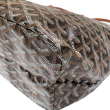 ゴヤール GOYARD サンルイPM ブラック　ナチュラル ゴヤールディンキャンバス ユニセックス トートバッグ