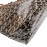 ゴヤール GOYARD サンルイPM ブラック　ナチュラル ゴヤールディンキャンバス ユニセックス トートバッグ