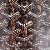 ゴヤール GOYARD サンルイPM ブラック　ナチュラル ゴヤールディンキャンバス ユニセックス トートバッグ