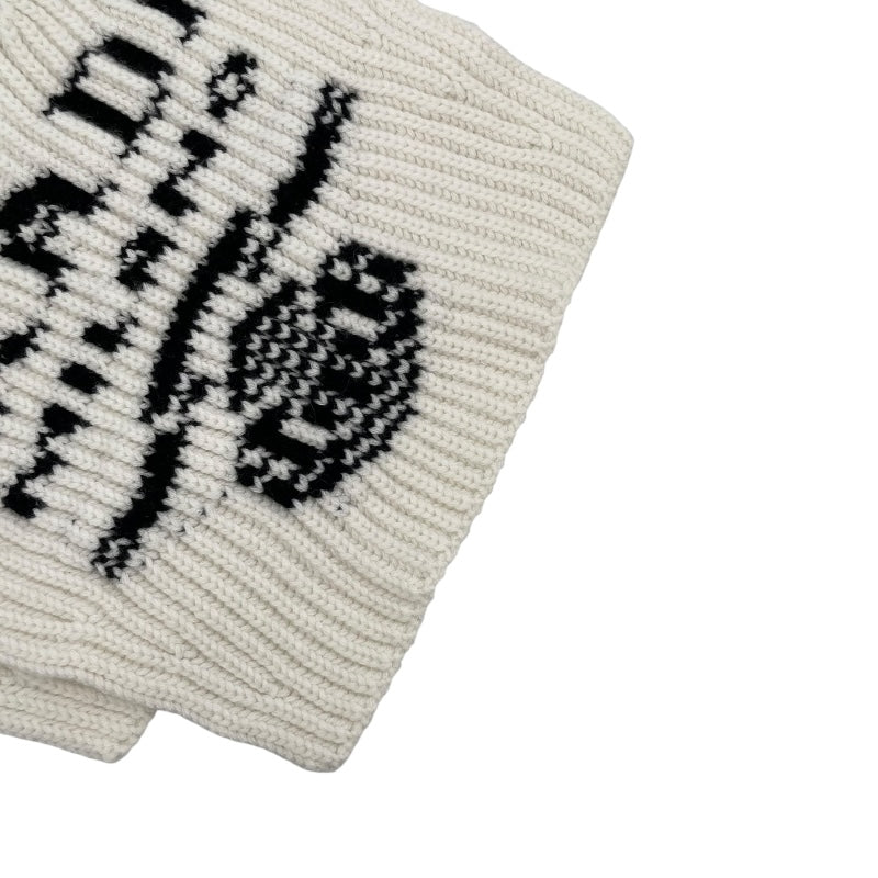 プラダ PRADA ロゴ カシミヤバラクラバ アイボリー カシミヤ レディース その他ファッション雑貨