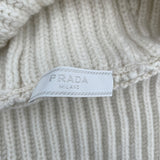 プラダ PRADA ロゴ カシミヤバラクラバ アイボリー カシミヤ レディース その他ファッション雑貨