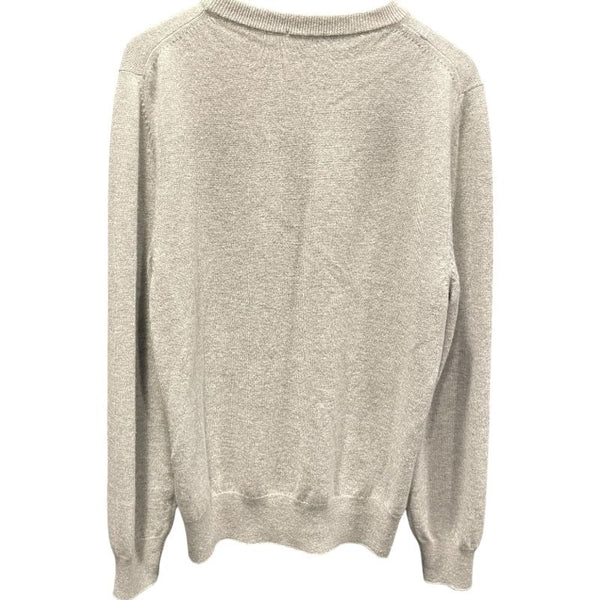 クリスチャン・ディオール Christian Dior パールCDロゴカシミヤニットセーター 343M640AT721 グレー カシミヤ メンズ セーター
