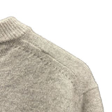 クリスチャン・ディオール Christian Dior パールCDロゴカシミヤニットセーター 343M640AT721 グレー カシミヤ メンズ セーター