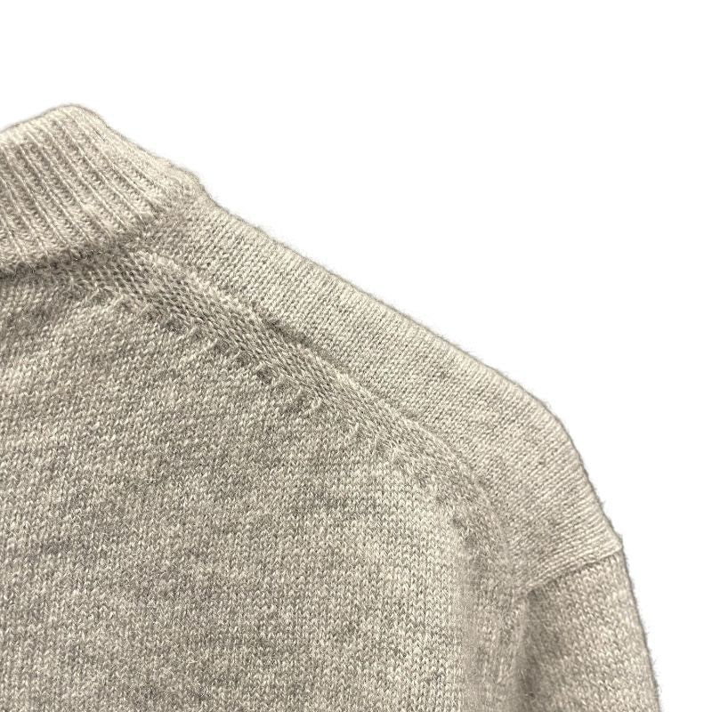 クリスチャン・ディオール Christian Dior パールCDロゴカシミヤニットセーター 343M640AT721 グレー カシミヤ メンズ セーター
