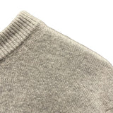 クリスチャン・ディオール Christian Dior パールCDロゴカシミヤニットセーター 343M640AT721 グレー カシミヤ メンズ セーター