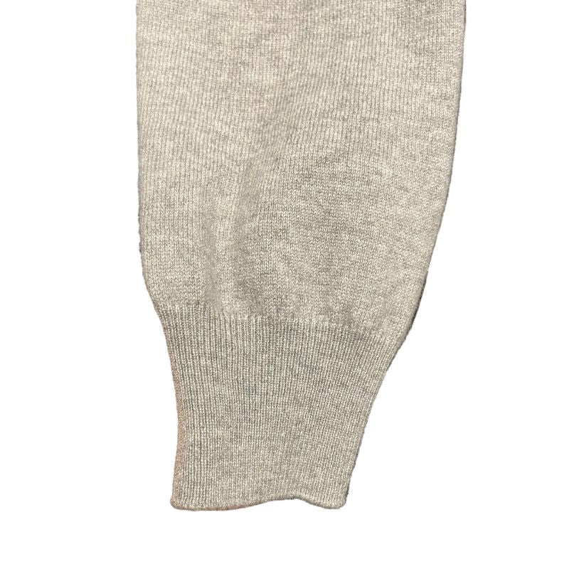クリスチャン・ディオール Christian Dior パールCDロゴカシミヤニットセーター 343M640AT721 グレー カシミヤ メンズ セーター