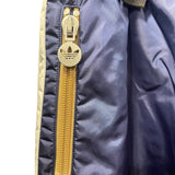 グッチ GUCCI x ADIDAS スリーストライプスナイロントラックパンツ ブルー ナイロン メンズ パンツ