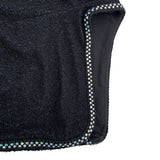 シャネル CHANEL ラインストーン装飾ツイードショートパンツ P76329 ブラック コットン レディース ショートパンツ