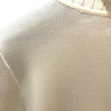 エルメス HERMES デザインネックニットセーター 4H2632DB アイボリー シルク シルク レディース セーター