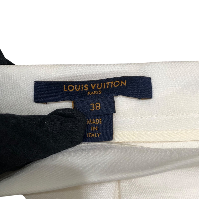 ルイ・ヴィトン LOUIS VUITTON プリーツスコート FNPA42 ホワイト 素材に関しては画像を参照下さい レディース ショートパンツ