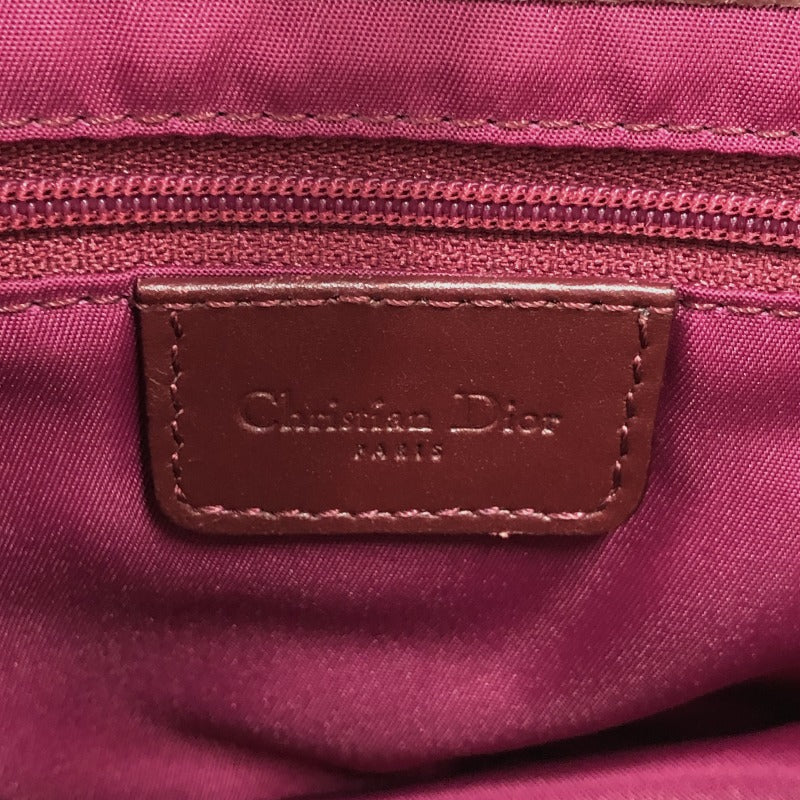 クリスチャン・ディオール Christian Dior サドルバッグ ボルドー