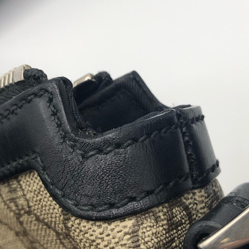 グッチ GUCCI シェリーラインショルダーバッグ ベージュ×シルバー金具 