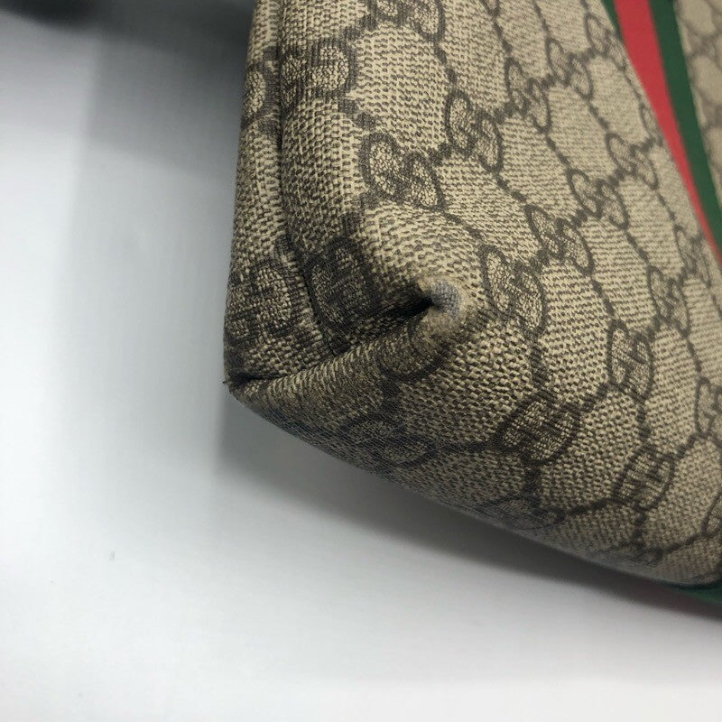 グッチ GUCCI シェリーラインショルダーバッグ ベージュ×シルバー金具 GGプラス レディース ショルダーバッグ | 中古ブランドリユースショップ  OKURA(おお蔵)