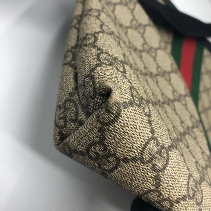 グッチ GUCCI シェリーラインショルダーバッグ ベージュ×シルバー金具 GGプラス レディース ショルダーバッグ | 中古ブランドリユースショップ  OKURA(おお蔵)