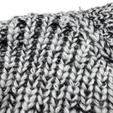 ルイ・ヴィトン LOUIS VUITTON ベルト付フェルトウール ニットワンピース グレー M ウール100％ レディース ワンピース