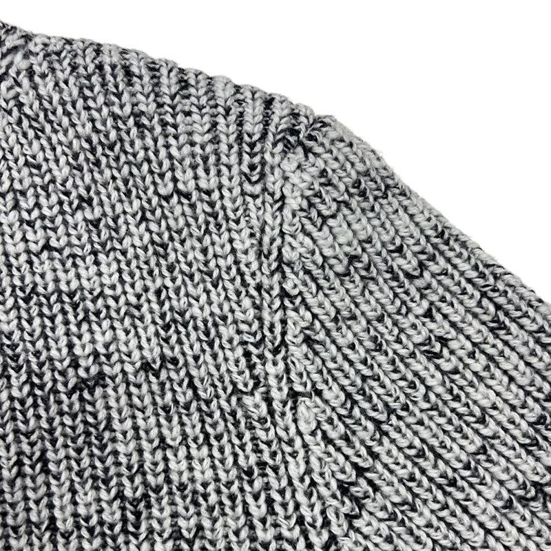 ルイ・ヴィトン LOUIS VUITTON ベルト付フェルトウール ニットワンピース グレー M ウール100％ レディース ワンピース