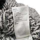 ルイ・ヴィトン LOUIS VUITTON ベルト付フェルトウール ニットワンピース グレー M ウール100％ レディース ワンピース