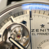 ゼニス ZENITH クロノマスターオープンパワーリザーブ　エル・プリメロ 03.2080.4021 SS 、レザー メンズ 腕時計