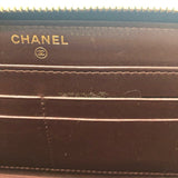 シャネル CHANEL マトラッセロングジップウォレット A50097 キャビアスキン／GD レディース 長財布