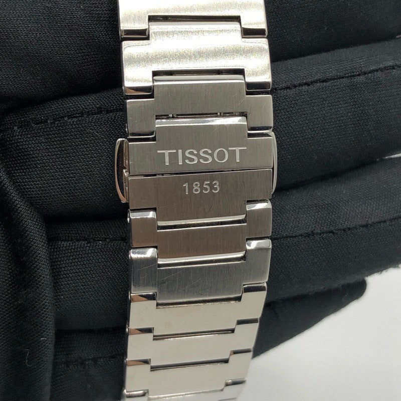 ティソ TISSOT パワーマティック80 T137.407.11.351.00 アイスブルー SS メンズ 腕時計