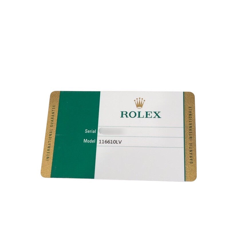 ロレックス ROLEX サブマリーナ 116610LV SS メンズ 腕時計