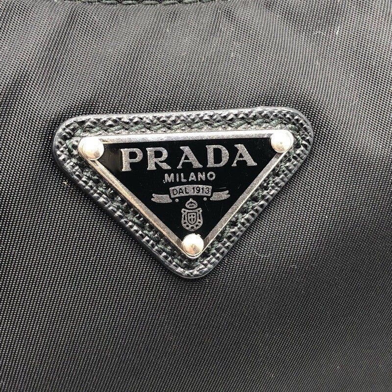 プラダ PRADA Re-Edition2005 バッグ 1BH204 ブラック/シルバー金具 ナイロン レディース ショルダーバッグ |  中古ブランドリユースショップ OKURA(おお蔵)