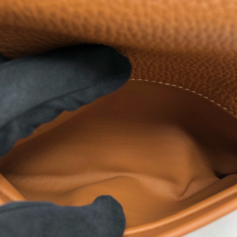 エルメス HERMES ヴァンキャトル29 U刻 ゴールド×SV金具 トゴ×スイフト レディース ショルダーバッグ