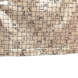 エルメス HERMES ボルデュックチェックマイクロTシャツ H5E4645DK ホワイト コットン レディース 半袖Ｔシャツ