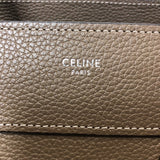 セリーヌ CELINE ラゲージマイクロショッパー 189793 スリ ドラムドカーフ レディース ハンドバッグ