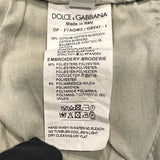 ドルチェ＆ガッバーナ Dolce & Gabbana ロゴ装飾スキニーデニムパンツ FTAQWA ブルー コットン レディース デニムパンツ