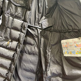 モンクレール MONCLER HERMIFUR ダウンコート ブラック ナイロン レディース ダウンジャケット