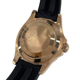 ロレックス ROLEX ヨットマスター40 パヴェダイヤ ランダムシリアル 116655 パヴェダイヤ K18PG/ラバーベルト 自動巻き メンズ 腕時計