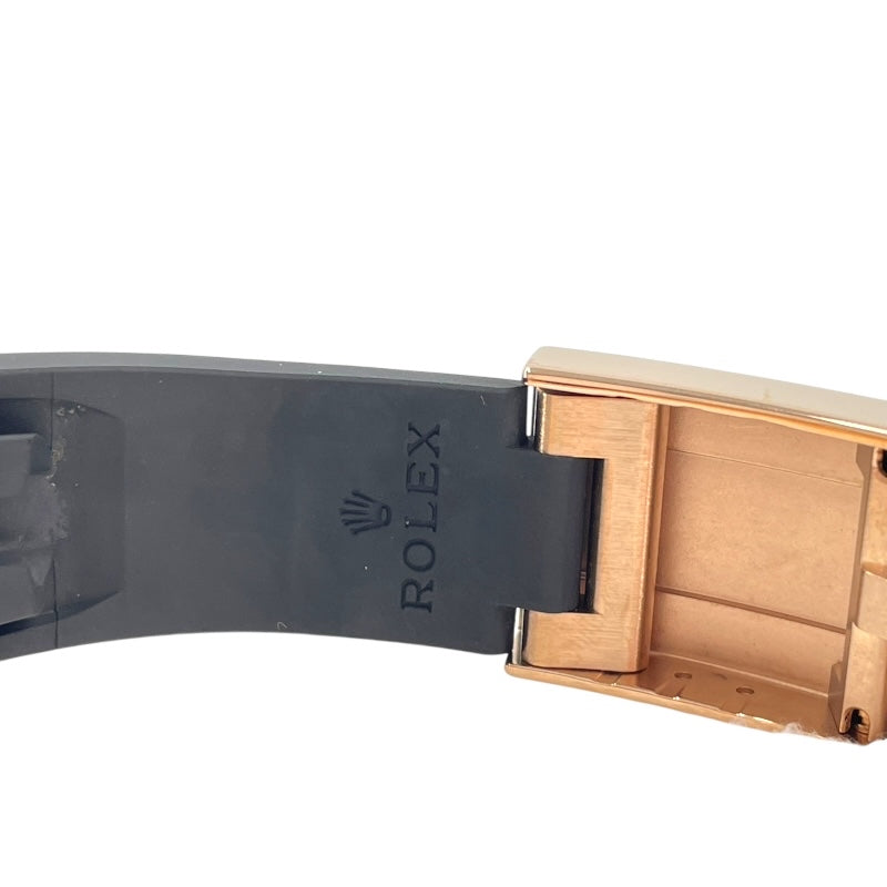 ロレックス ROLEX ヨットマスター40 パヴェダイヤ ランダムシリアル 116655 パヴェダイヤ K18PG/ラバーベルト 自動巻き メンズ 腕時計