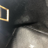 エルメス HERMES ピコタンロックPM D刻 ブラック/GD金具 トリヨン レディース ハンドバッグ