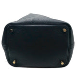 エルメス HERMES ピコタンロックPM D刻 ブラック/GD金具 トリヨン レディース ハンドバッグ
