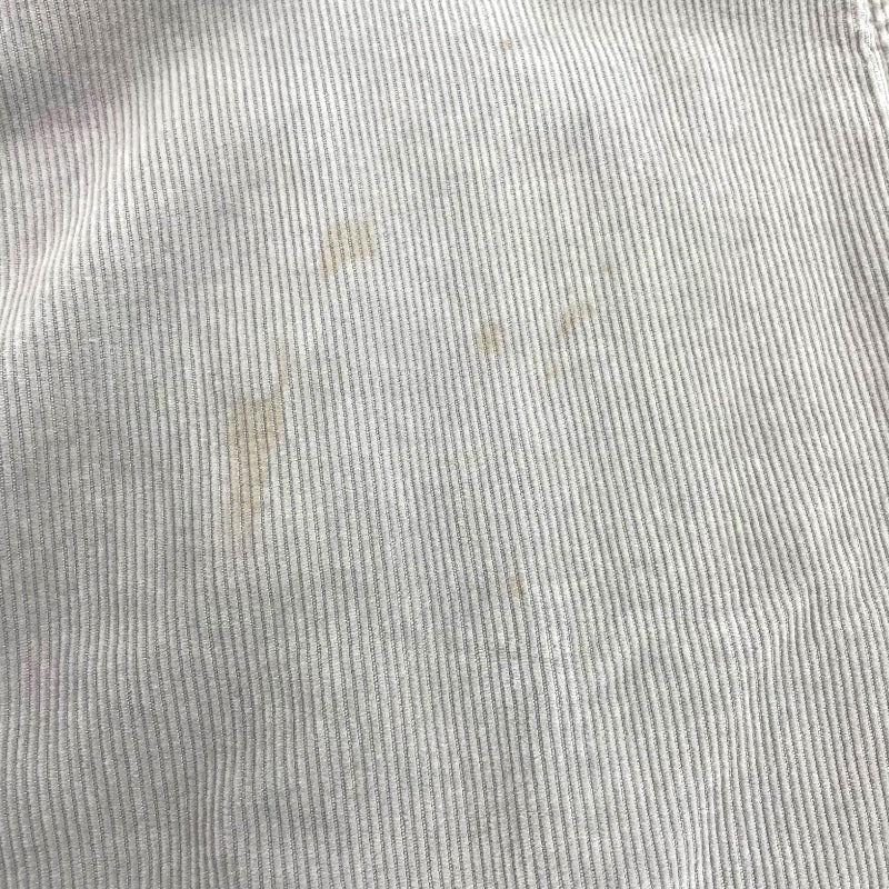 ミュウミュウ miu miu ロゴ刺繍コーデュロイ オーバーオールドレス MF5239 グレー コットン レディース オーバーオール